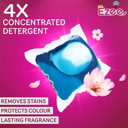 godrej ezee Detergent Pods Regular Detergent Pod (20 Pods) godrej ezee Detergent Pods Regular Detergent Pod (20 Pods)